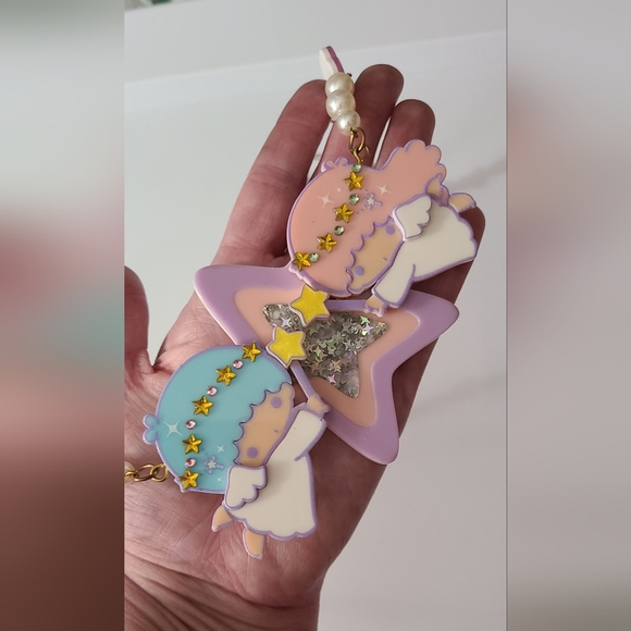 Irregular Choice X Sanrio Little Twin Stars Necklace Hello Kitty Friends Signed - Picture 13 of 15